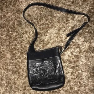 Patricia Nash black crossbody bag